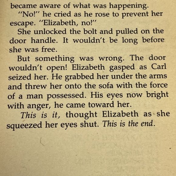 Vintage Sweet Valley High #13 Kidnapped Pascal Twins Paperback Book - Picture 5 of 11